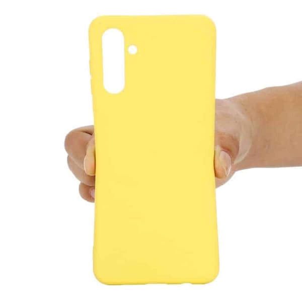 Liquid silikondeksel til Samsung Galaxy A34 5G - Gul
