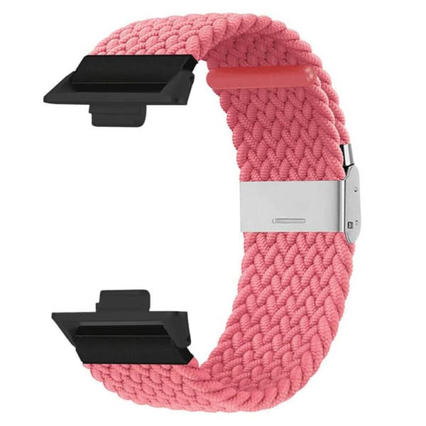Flettet elastisk urrem til Huawei Watch Fit 4 - Abrikos