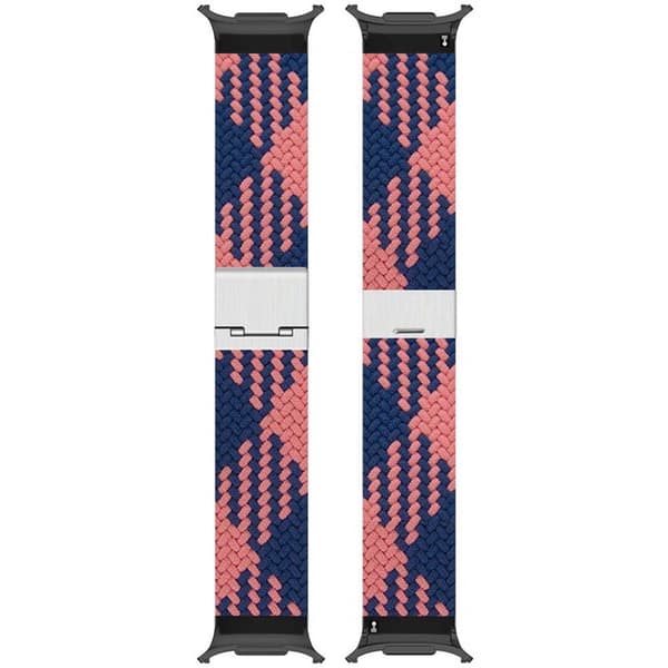 Flettet elastisk urrem til Samsung Galaxy Watch 9 (44mm) - Blue