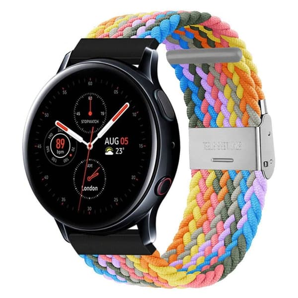Flettet Elastisk urrem til Samsung Galaxy Watch Active 2 (44mm)