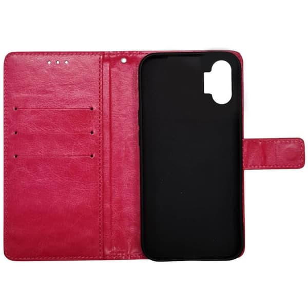 Wallet cover 3-kort til Nothing Phone (2) - Lyserød