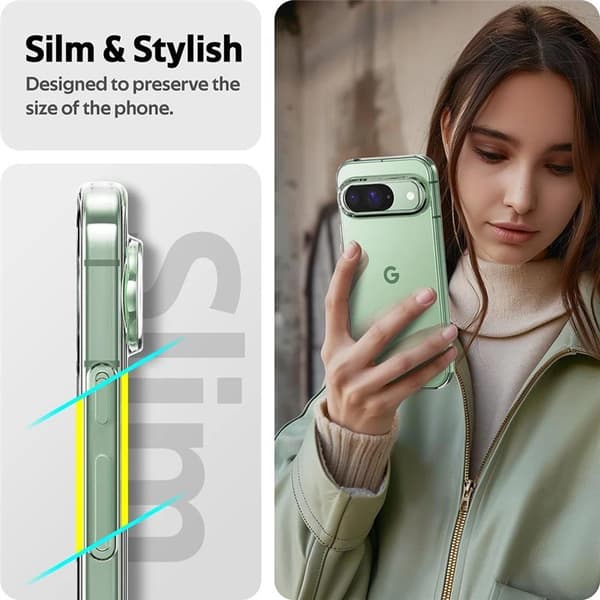 Silikon skal transparent till Google Pixel 9