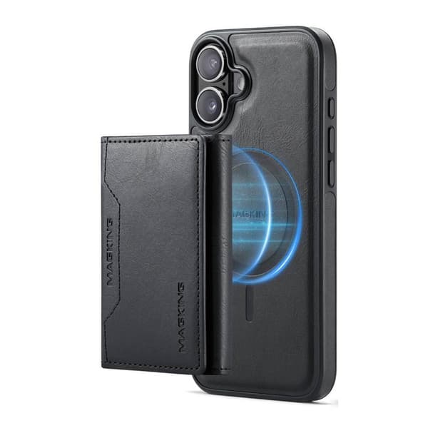 DG-Ming Magking K2 2i1 cover til Apple iPhone 16 - Sort