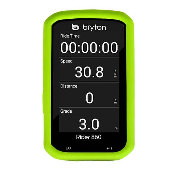 Silikon deksel til Bryton Rider 860 E - Lime