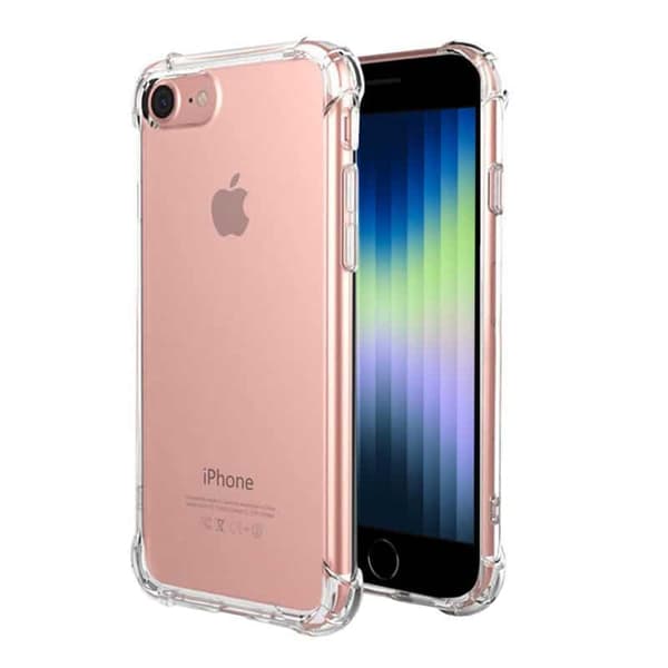 Stødsikkert silikone cover til Apple iPhone SE 2022
