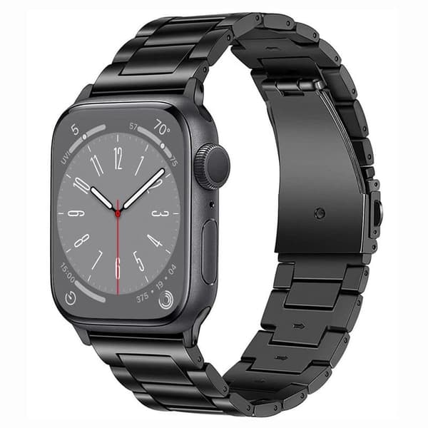 BEAD Titanium urrem til Apple Watch 9 (41mm) - Sort