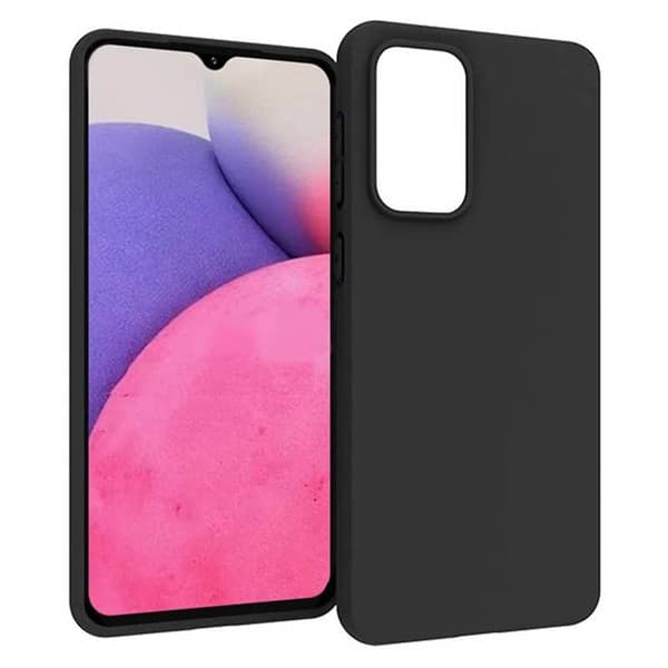 Silikone cover til Samsung Galaxy A33 5G - Sort