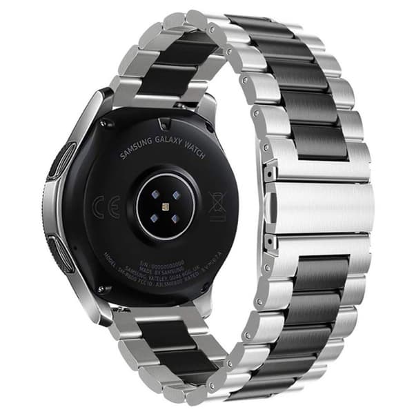 Urrem rustfrit stål til Samsung Galaxy Watch 46mm - Sv / sølv