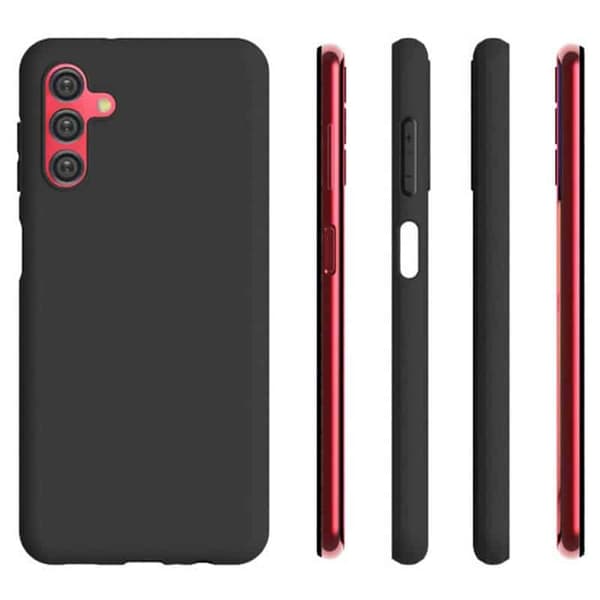 Silikone cover til Samsung Galaxy A04s - Sort