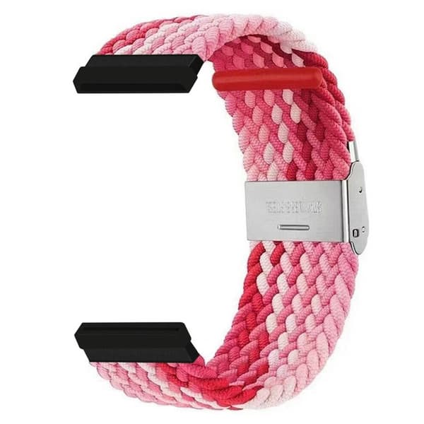 Punottu kellon ranneke Fitbit Sense 2 - Gradient red