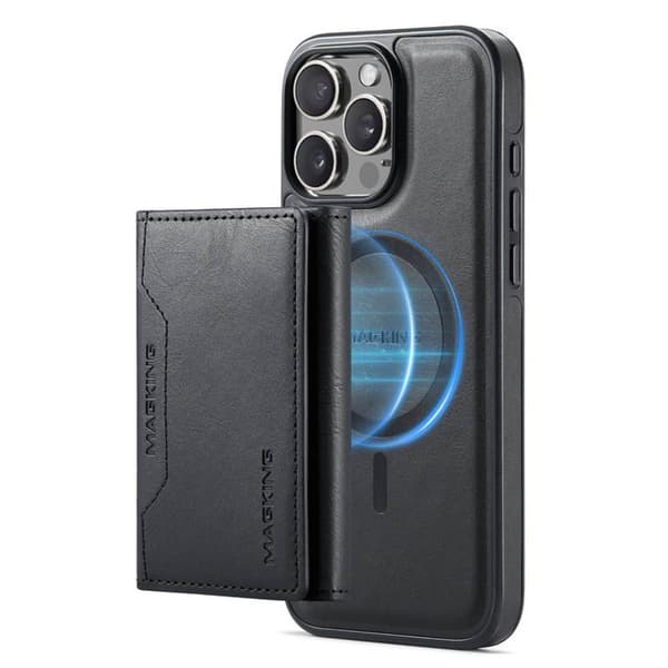 DG-Ming Magking K2 2i1 cover til Apple iPhone 16 Pro Max - Sort