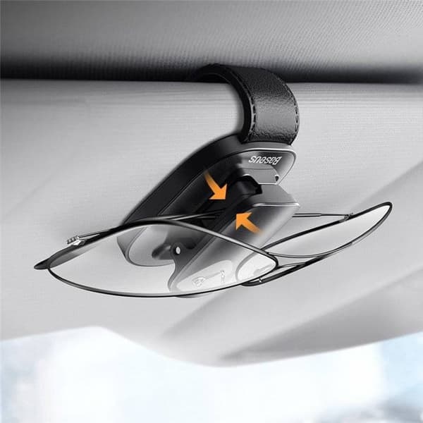 BASEUS Vihicle Eyewear Clip Bilholder - Sort