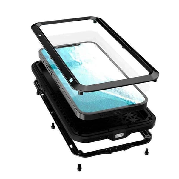 LOVE MEI Powerful til Apple iPhone 14 Plus - Sort