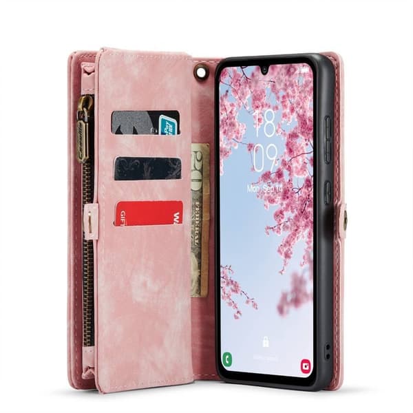 CaseMe mobildeksel 008 8-kort til Samsung Galaxy A55 - Rosa