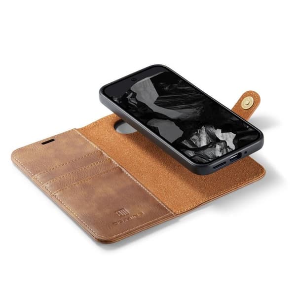 Wallet DG-Ming 2i1 til Google Pixel 9 Pro - Brun