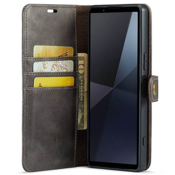Wallet DG-Ming 2i1 til Sony Xperia 10 VI - GrÃ¥