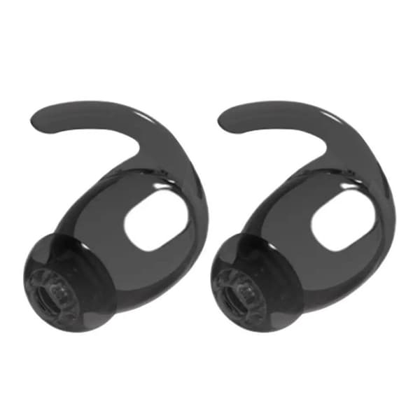 1-par TPE Ear Hooks (L) til Apple AirPods Pro (Gen4) - Sort