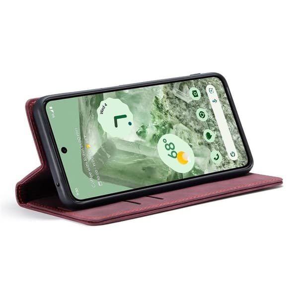 CaseMe mobildeksel 013 til Google Pixel 8a - Burgunder