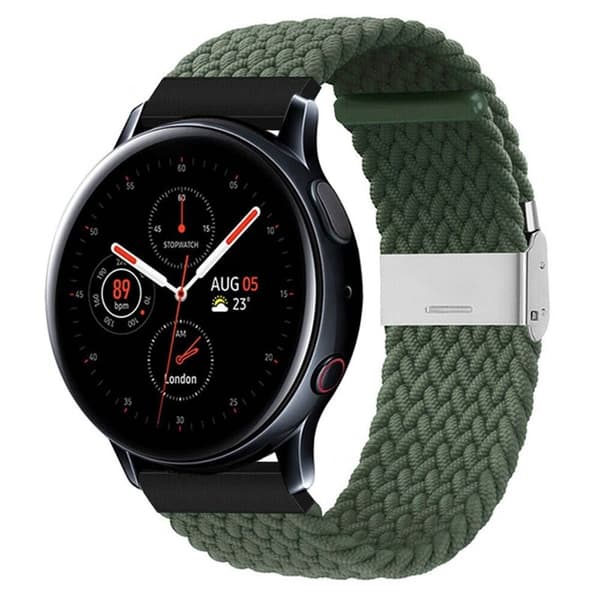 Flettet elastisk klokkereim til Samsung Galaxy Watch Active 2