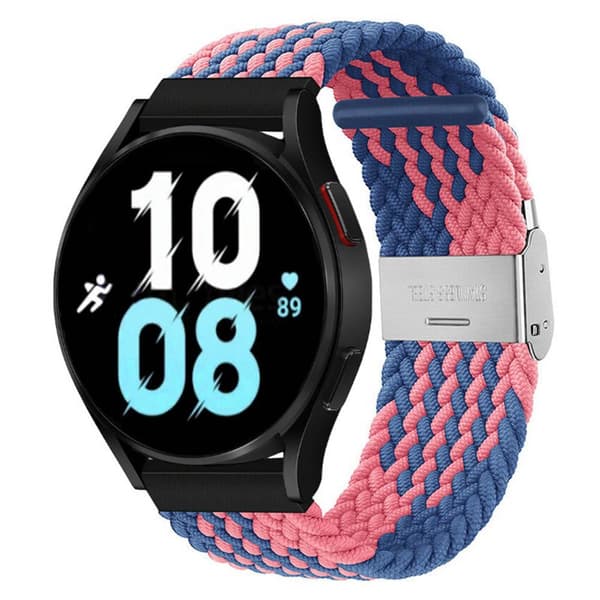 Flettet Elastisk urrem til Samsung Galaxy Watch 5 (44mm) - bluep