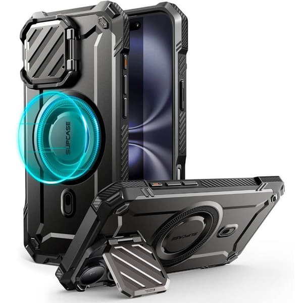 SUPCASE UB Mag XT cover til Apple iPhone 16 - Sort