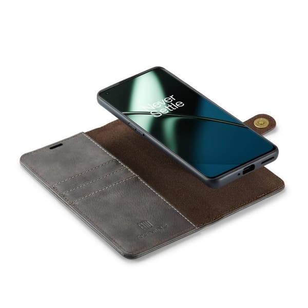 Wallet DG-Ming 2i1 til OnePlus 11 - GrÃ¥