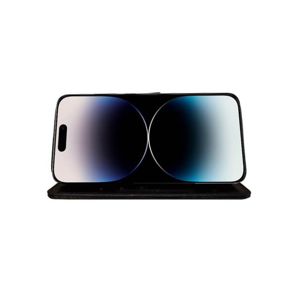 Lommebokdeksel 3-kort til Apple iPhone 14 Pro Max - Sort
