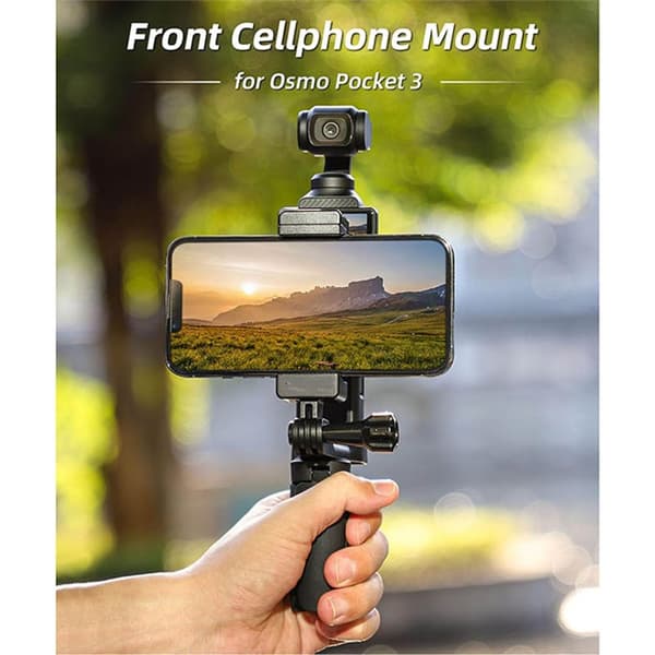 Sunnylife frontmontert telefonholder til DJI Osmo Pocket 3