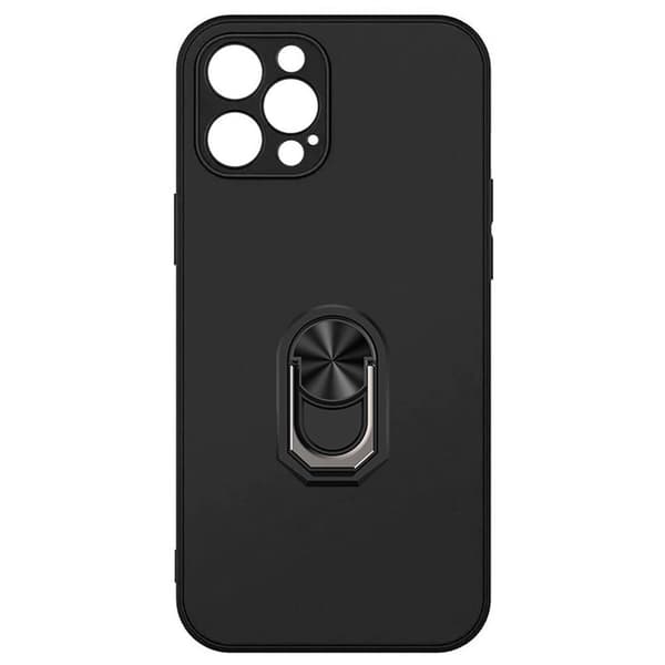 TPU ringcover til Apple iPhone 16 Pro Max - Sort
