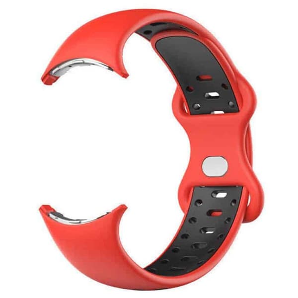 Twin kellon ranneke Google Pixel Watch 5 (41mm) - Red black