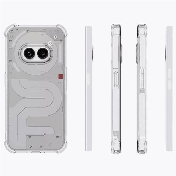 Støtsikkert silikon deksel til Nothing Phone 2a Plus
