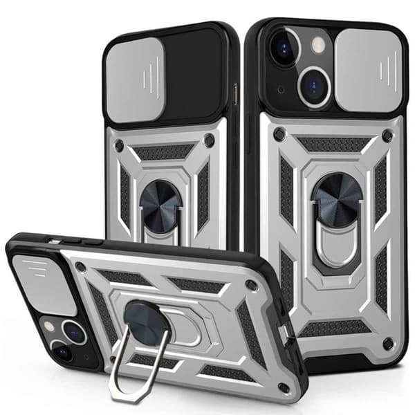 Jazz 3i1 deksel til Apple iPhone 15 - Sølv