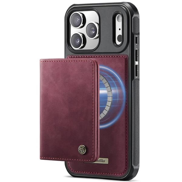 CaseMe C69 2i1 cover til Apple iPhone 17 Pro Max - Crimson red