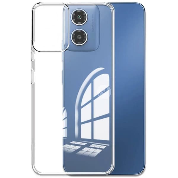 Silikone cover gennemsigtig til Motorola Moto E14