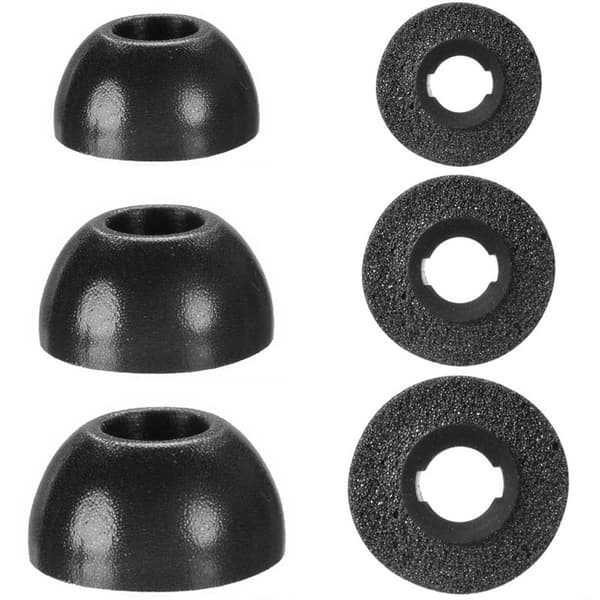 Ãrepuder Foam 6-pak til Google Pixel Buds Pro - Sort