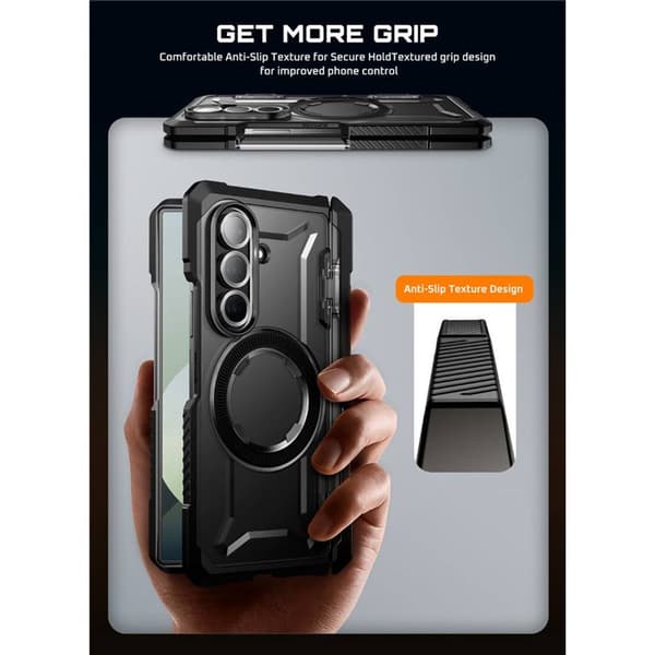 SUPCASE UB Grip cover til Samsung Galaxy Z Fold 7 - Sort