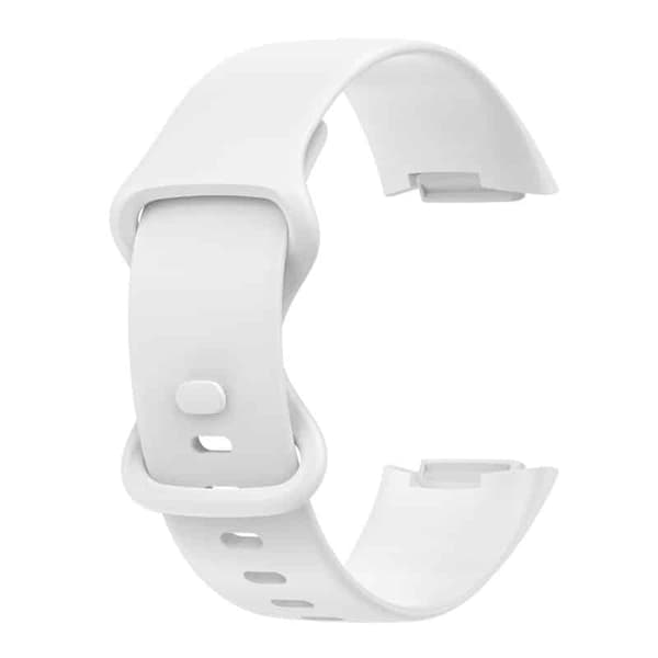 Sport urrem til Fitbit Charge 5 (L) - Vit