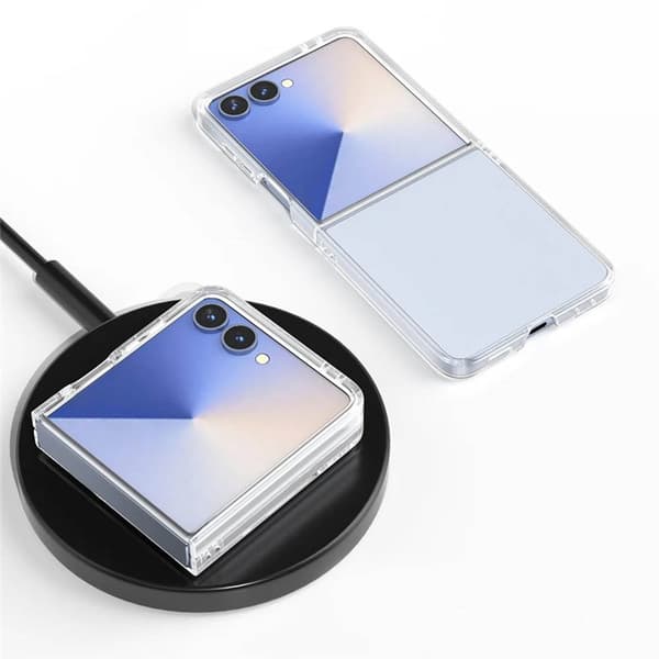 Crystal Clear Case til Samsung Galaxy Z Flip 7 - Clear