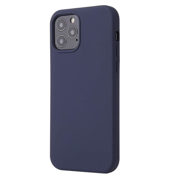Liquid silikon deksel til Apple iPhone 15 Pro - Midnight Blue