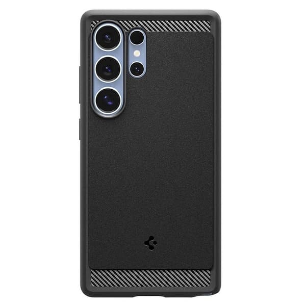 Spigen Rugged Armor cover til Samsung Galaxy S25 Ultra - Sort