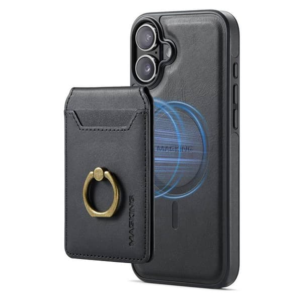 DG-Ming Magking K1 2i1 cover til Apple iPhone 17 - Sort