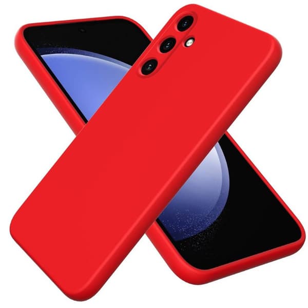 Liquid silikondeksel til Samsung Galaxy A15 - RÃ¸d