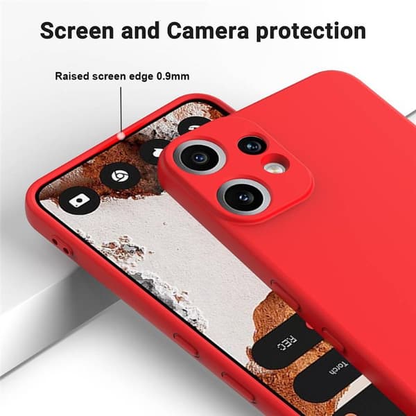 Liquid silikone cover til Nothing CMF Phone 2 Pro - Rød