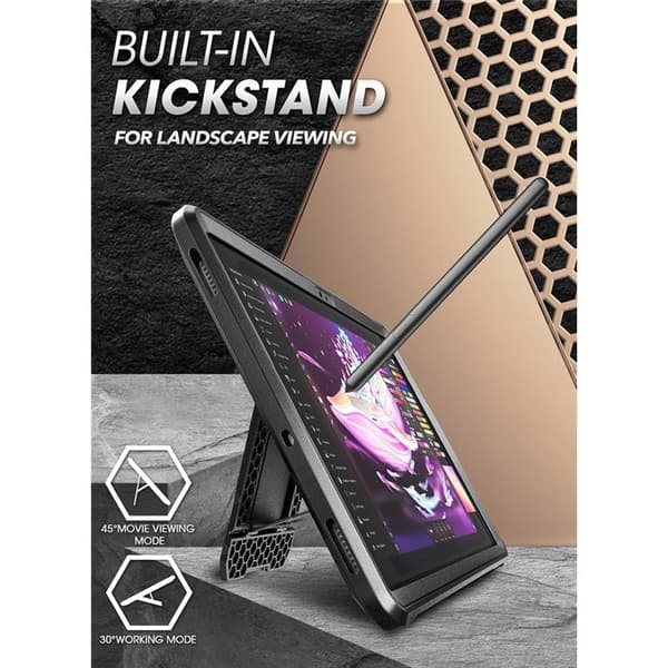 SUPCASE UB Pro tabletcover til Samsung Galaxy Tab S10 FE - Sort