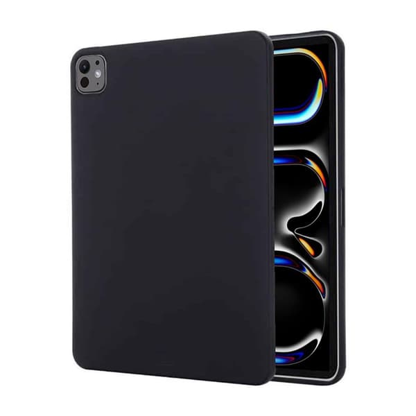 Liquid silikone tabletcover til Apple iPad Pro 13 (2024) - Sort