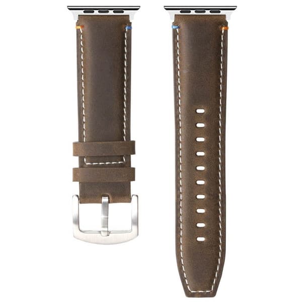 LÃ¦derurrem til Apple Watch 5 (44mm) - Sagebrush