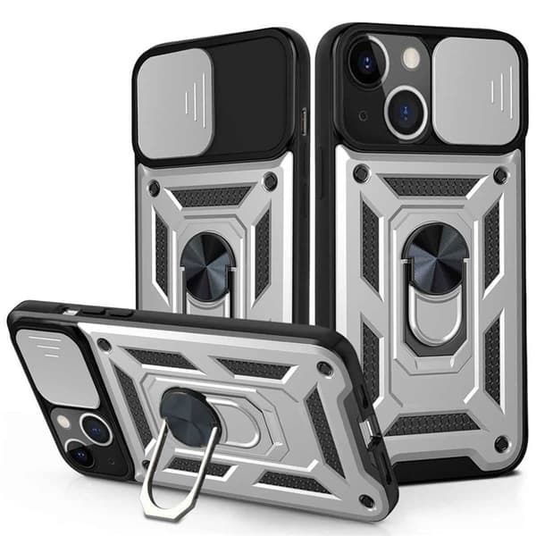 Jazz 3i1 deksel til Apple iPhone 13 - SÃ¸lv