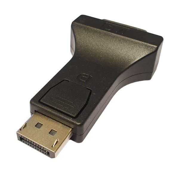 Adapter DVI hunn til DP hann