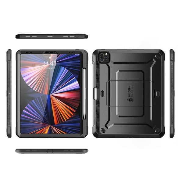 SUPCASE UB Pro tablettikotelo Apple iPad Pro 12.9 (2021) - Musta