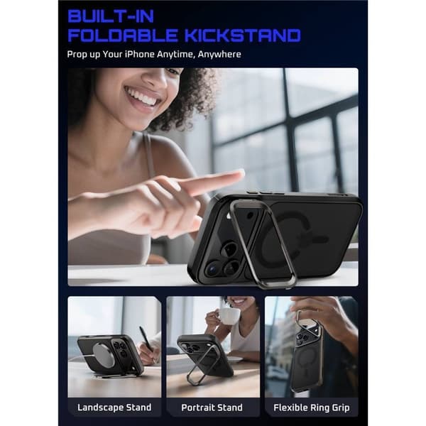 SUPCASE UB Mag deksel til Apple iPhone 17 Pro Max - Black